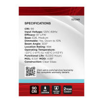 4G40/CL/LED/E26/940/120V - S21249
