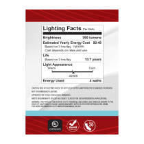 4G40/CL/LED/E26/940/120V - S21249
