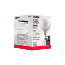 6G40/WH/LED/E26/930/120V - S21256