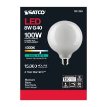 8G40/WH/LED/E26/940/120V - S21261