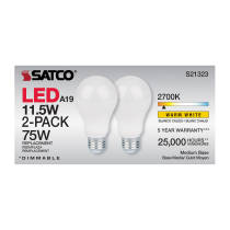 11.5A19LED/927/120V/2PK - S21323