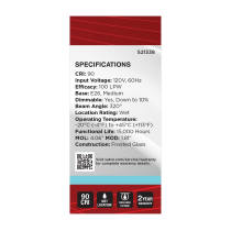 8BT15/WH/LED/940/120V - S21338
