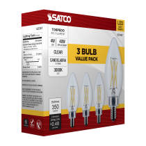 4B11/LED/930/CL/120V/E12/3PK - S21367