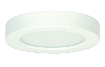 10.5W/LED/5.5"FLUSH/50K/RD/WH - S21502