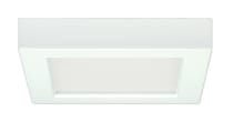 10.5W/LED/5.5"FLUSH/40K/SQ/WH - S21505
