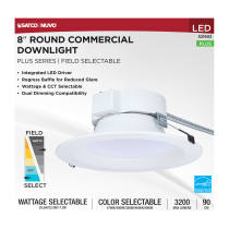 25.5W/CDL/8/120-347/FS/RND/DD - S21602