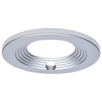 CDL 4IN RND INT-EM TRIM SILVER - S21676