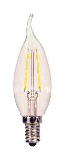 2.5W CFC/LED/27K/CL/120V/2CD - S21720