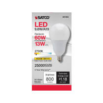 9.8A19/OMNI/220/LED/E12/27K - S21804