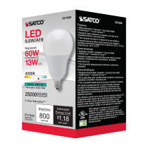 9.8A19/OMNI/220/LED/E12/40K - S21806