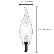4CA10/LED/927/CL/120V/E12/2CD - S21840