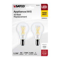 5.5A15/CL/LED/927/E17/2CD - S21872