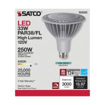 33PAR38/LED/940/HL/120V/FL/D - S22252
