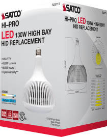130W/LED/HID-HB/5K/120-277V - S23115