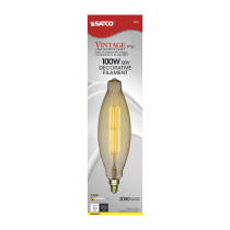 100BT38/AMBER/E26/VINTAGE/120V - S2431