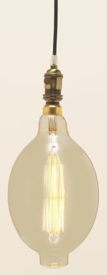 60BT56/AMBER/E26/VINTAGE/120V - S2432