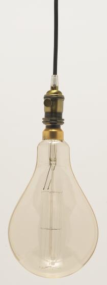 60PS52/AMBER/E26/VINTAGE/120V - S2433