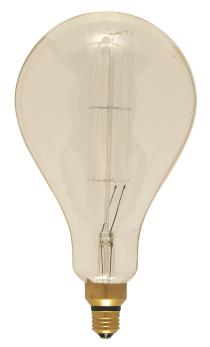 60PS52/AMBER/E26/VINTAGE/120V - S2433