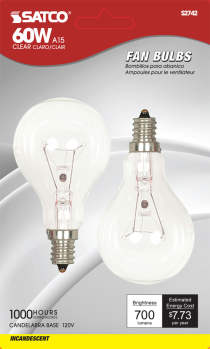 60A15 CAND CL E12 2PK/CD - S2742