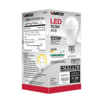 16.5A19LED/940/120V - S28486