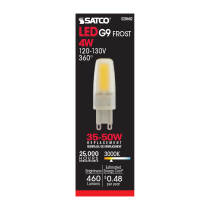 LED/4W/JCD/G9/FR/3K/120-130V - S28682