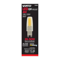 LED/4W/JCD/G9/FR/5K/120-130V - S28683