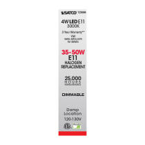 LED/4W/E11/MC/CL/3K/120-130V - S28684
