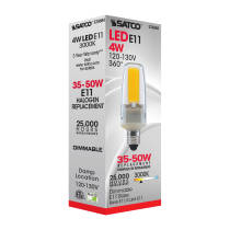 LED/4W/E11/MC/CL/3K/120-130V - S28684