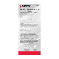 18W/LED/HID/5000K/277-347V E26 - S28710