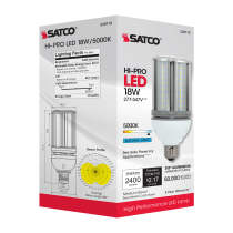 18W/LED/HID/5000K/277-347V E26 - S28710