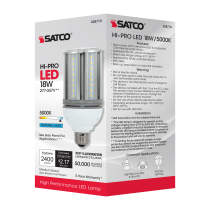 18W/LED/HID/5000K/277-347V E26 - S28710