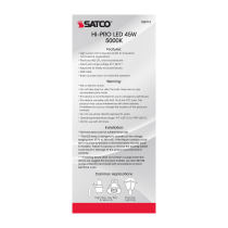 45W/LED/HID/5K/277-347V/EX39 - S28713