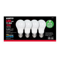 11.5A19/LED/50K/ND/120V/4PK - S28770