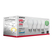 11.5A19/LED/50K/ND/120V/4PK - S28770