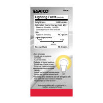 15.5A19/LED/40K/ND/120V - S28787