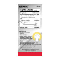 15.5A19/LED/50K/ND/120V - S28788