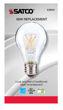 7A19/CL/LED/E26/4K/ES/120V - S28850