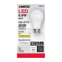 8.8A19/LED/927/120-277V - S28914