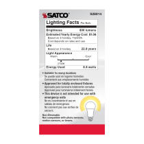 8.8A19/LED/927/120-277V - S28914