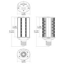 40W/LED/WP/CCT/EX39/100-277V - S28930