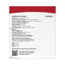 110W/LED/HID/SB/3CCT/EX39 - S28938R1