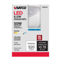 6.5PAR20/LED/25'/950/120V - S29404