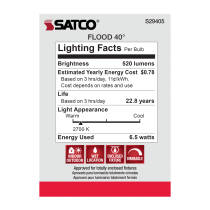 6.5PAR20/LED/40'/927/120V - S29405