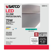 12.5PAR30/SN/LED/25'/940/120V - S29413