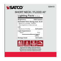 12.5PAR30/SN/LED/40'/950/120V - S29419