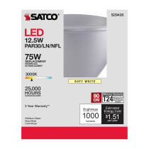 12.5PAR30/LN/LED/25'/930/120V - S29426