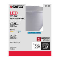 12.5PAR30/LN/LED/25'/950/120V - S29429