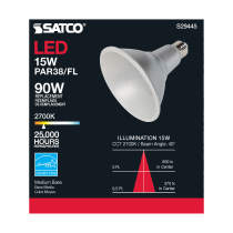 15PAR38/LED/40'/927/120V - S29445