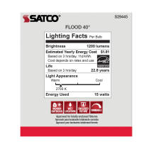 15PAR38/LED/40'/927/120V - S29445