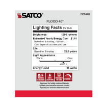 15PAR38/LED/40'/940/120V - S29448